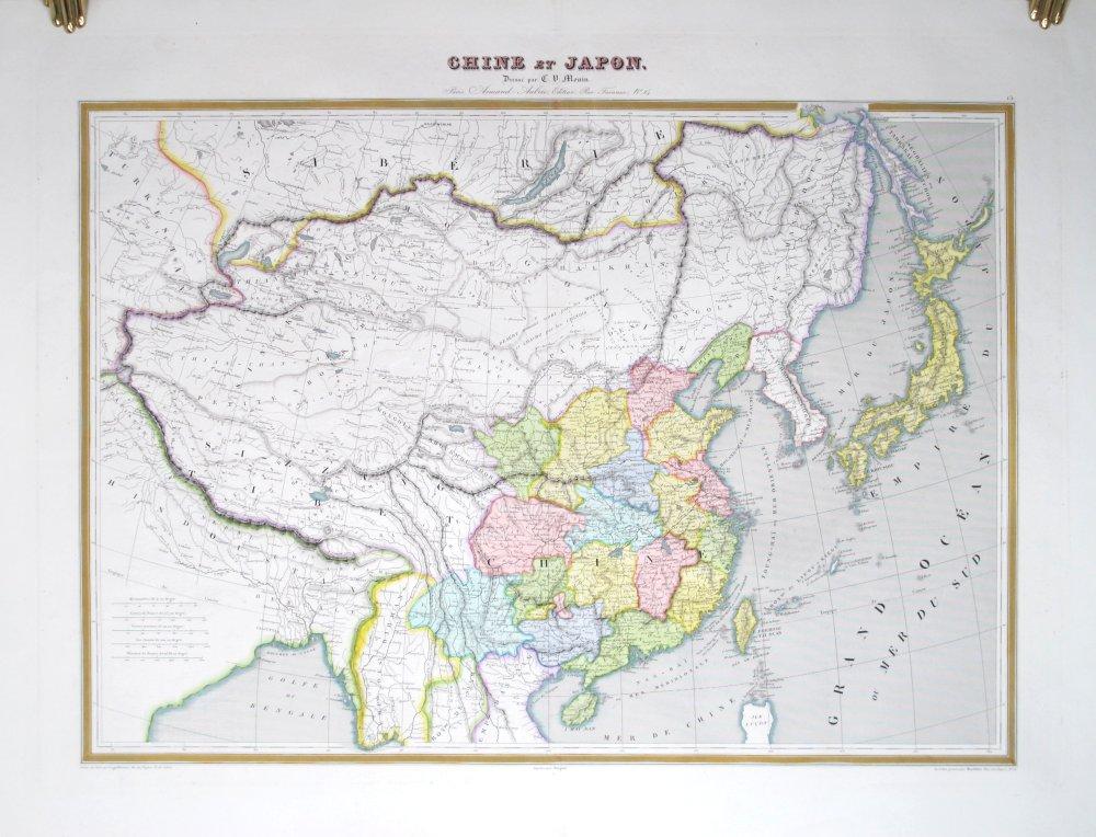 Chine Et Japon Dresse Par C V Monin By Monin C V Laguillermie Mardelet Eng 1840 Map Robert Frew Ltd Aba Ilab Chine Et Japon Dresse Par C V Monin By Monin C V Laguillermie Mardelet Eng 1840 Map Robert Frew Ltd Aba Ilab