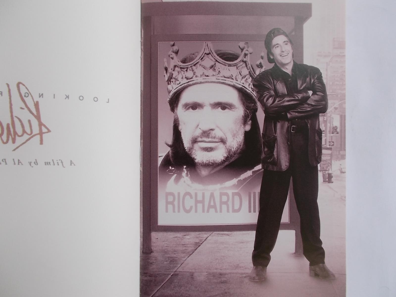 Looking for Richard: A Film by Al Pacino (1996 Original Movie Motion