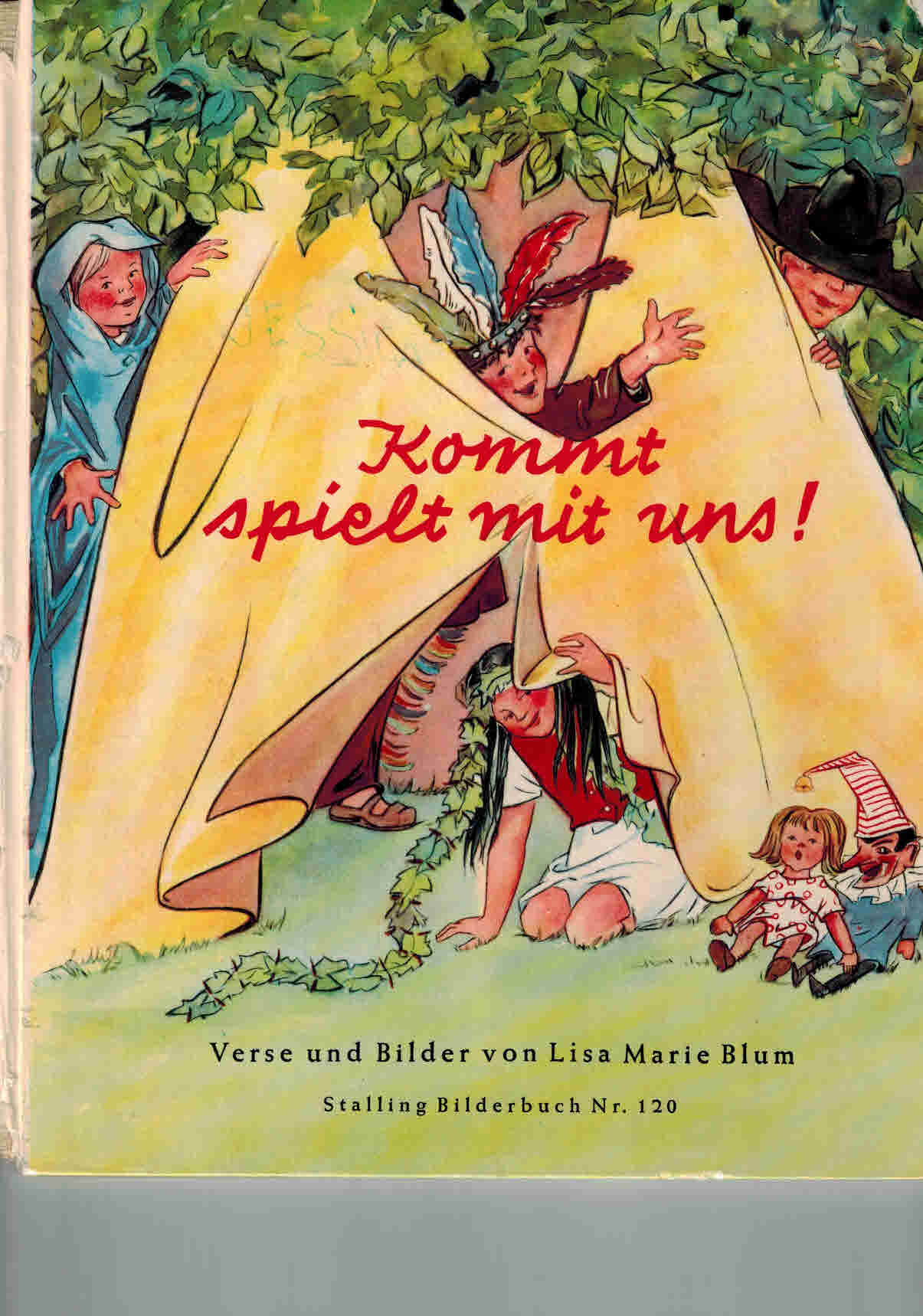 Kommt spielt mit uns! Ein Bilderbuch zum Spielen und Lachen von Blum