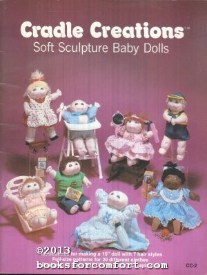 Cradle Creations Soft Sculpture Baby Dolls CC-2 Kathie Meyers [Assez bon] [Couverture souple]