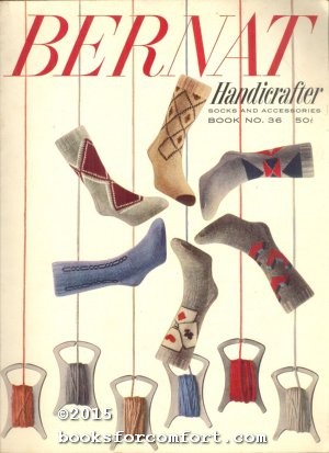 Bernat Handicrafter Socks and Accessories Book No 36 Emile Bernat & Sons Co [Assez bon] [Couverture souple]