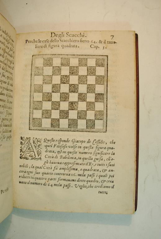 Il giuoco de gli scacchi di Rui Lopez, spagnuolo nuovamente tradotto in  lingua italiana da M. Gio. Domenico Tarsia by LOPEZ DE SIGURA, Ruy: Good  Hardcover (1584)