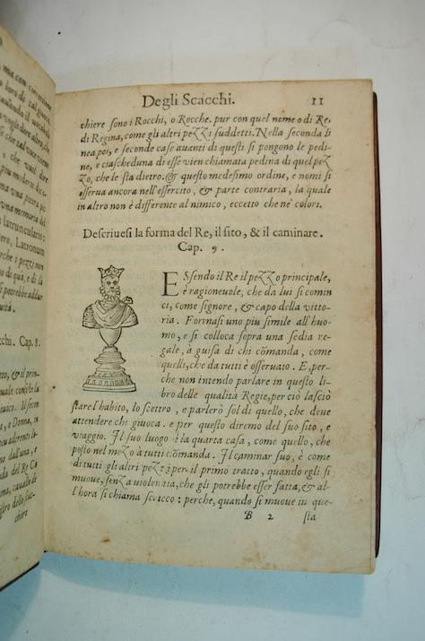Il Givoco de Gli Scacchi di Rui Lopez, Spagnuolo; Nuouamente Tradotto in  Lingua Italiana by Rodrigo Ruy López de Segura (c1530-c1580): Very Good  Hardcover (1584) 1st Edition