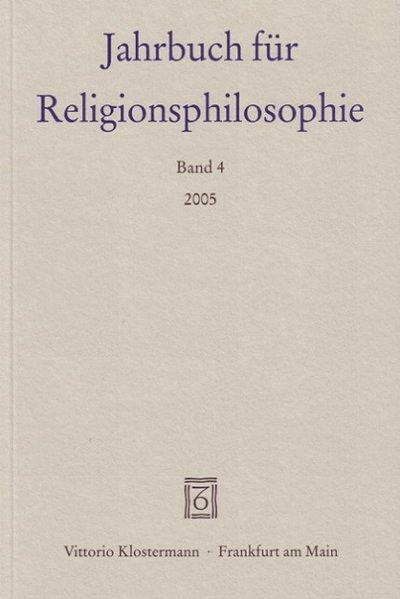 Jahrbuch für Religionsphilosophie: Band 4 - NA