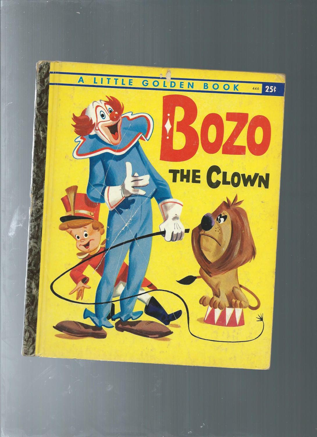 Bozo The Clown By Carl Buettner Illust By Charles Satterfield Very Good Hardcover 1961 1st