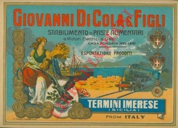 Abebooks Giovanni Di Cola & Figli. Stabilimento di paste alimentari. Termini Imerese