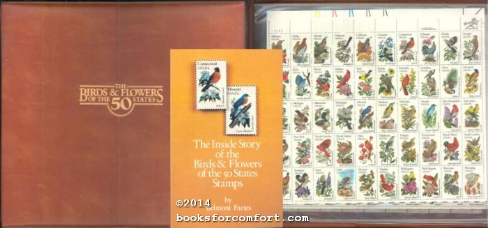 The Birds & Flowers of the 50 States, Album, Book & 200 Stamps Belmont Faries [Fine] [Hardcover]
