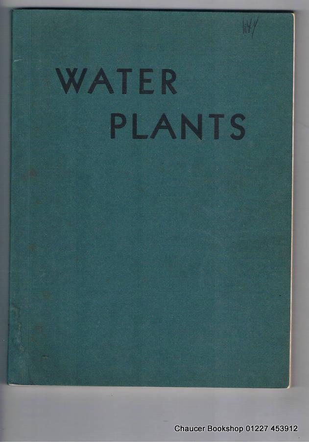 WATER, BOG AND MOISTURE-LOVING PLANTS PERRY, AMOS [ ]