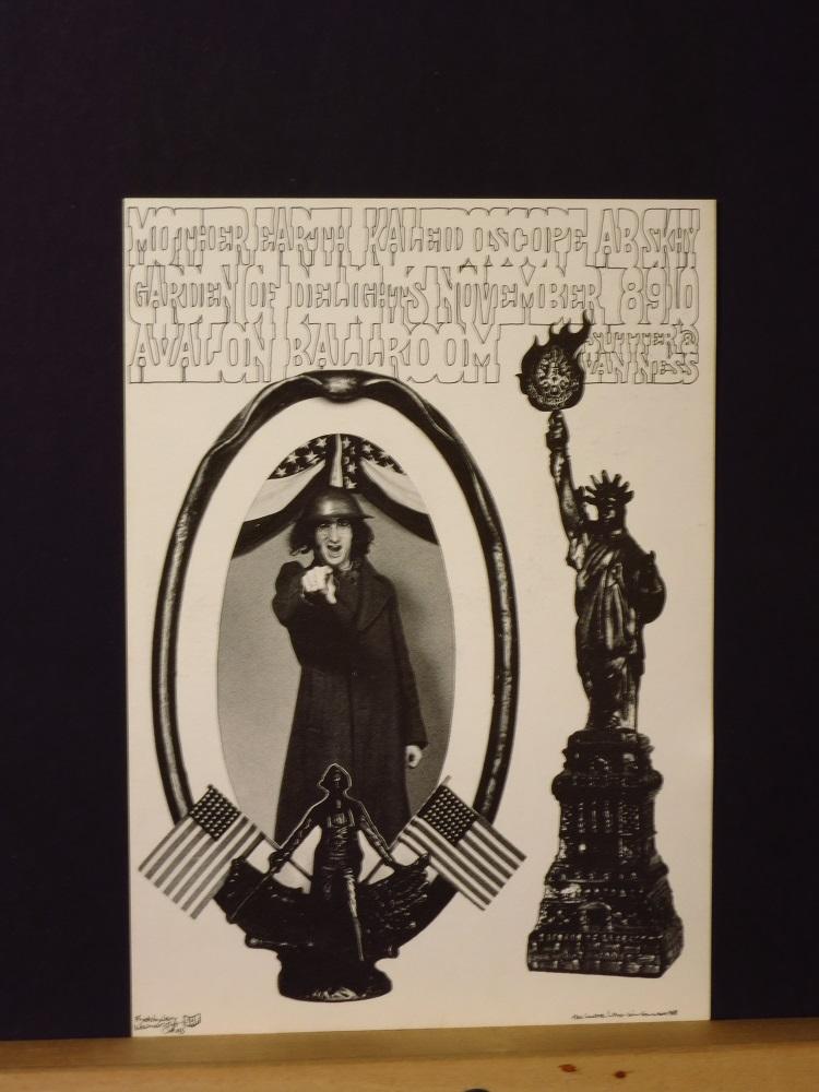 Family Dog Postcard #145 ( Mother Earth, Kaleidoscope, A.B. Skhy ) San Andreas Fault [As New]