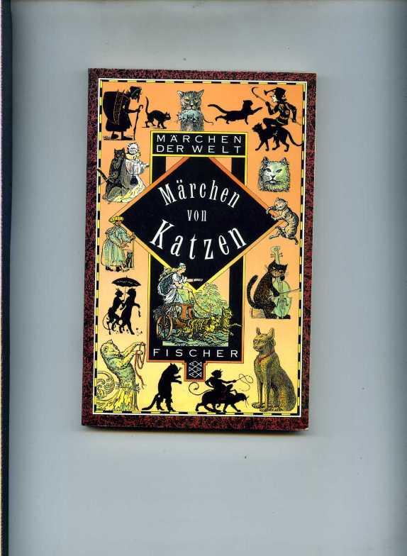 Märchen von Katzen. Mit Originalscherenschnitten von Hedwig Goller. - Stamer, Barbara ( Herausgegeben und mit einem Nachwort )