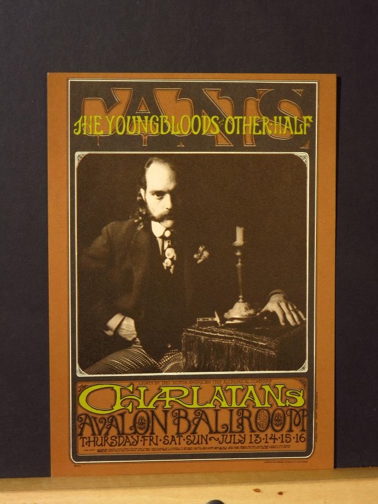 Family Dog Postcard #71 ( Charlatans, Youngbloods, Other Half ) Robert Fried [As New]