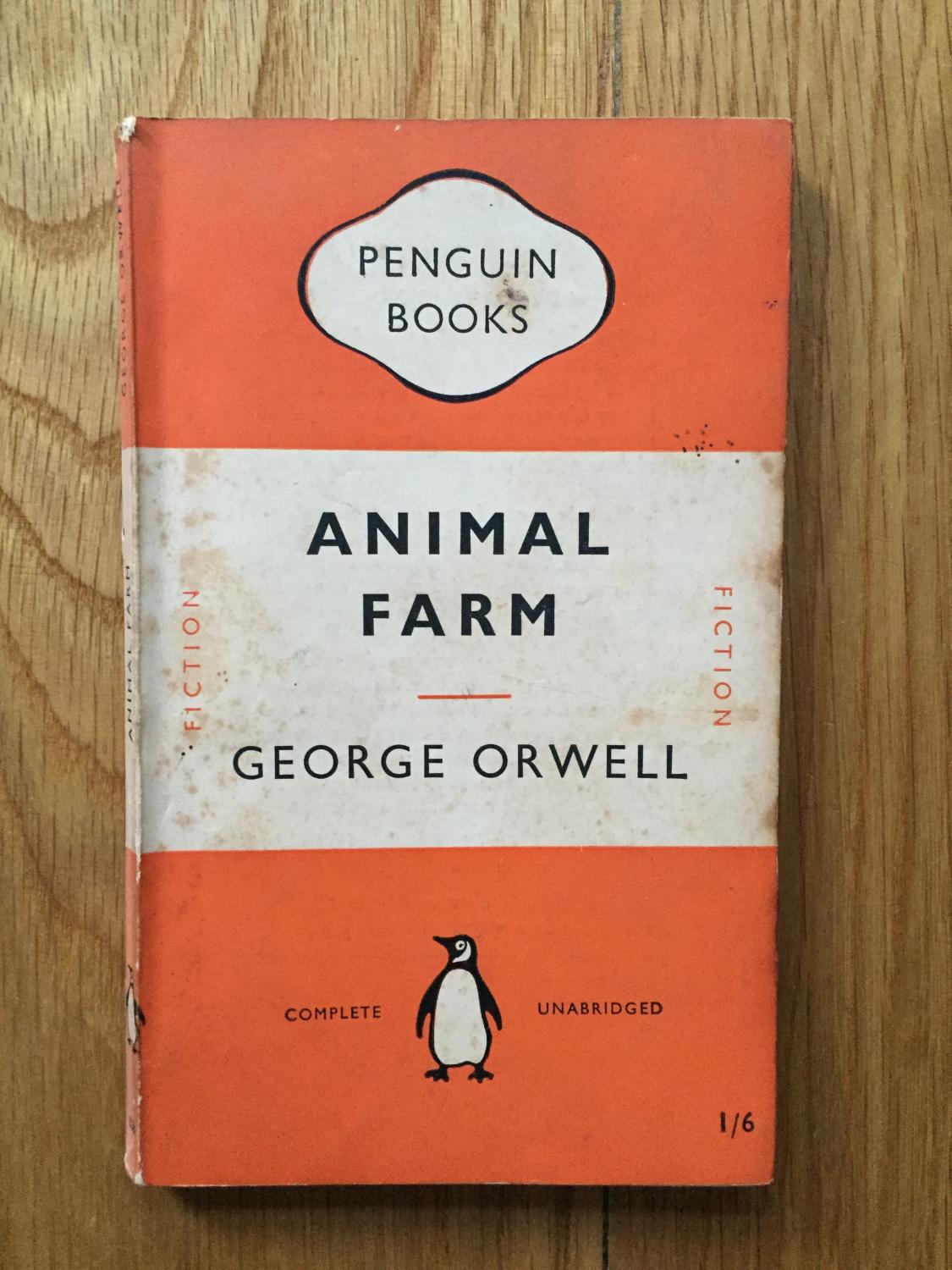 Animal Farm By George Orwell Very Good Soft Cover 1951 1st Edition Setanta Books