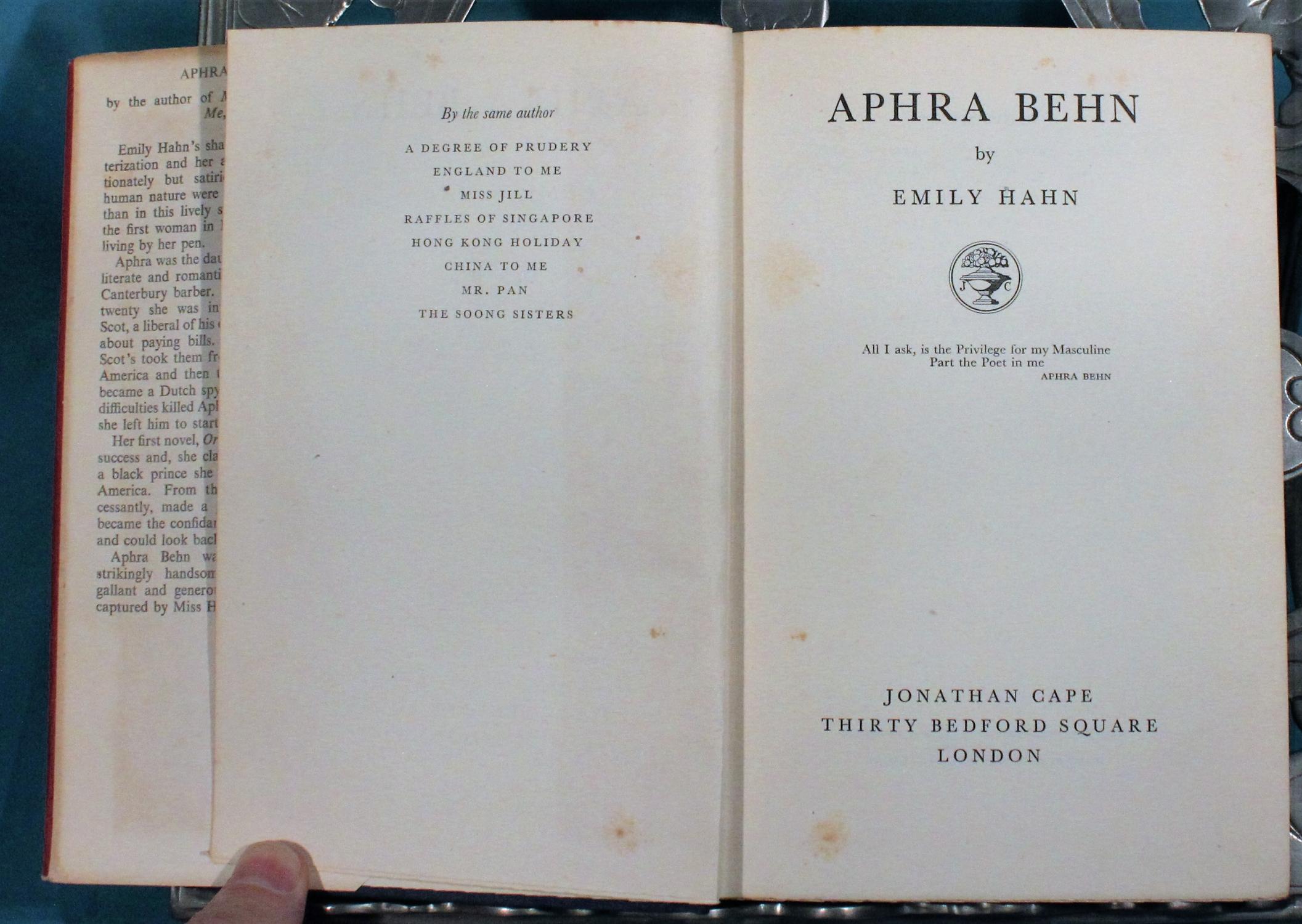 aphra behn novel aphra behn novel