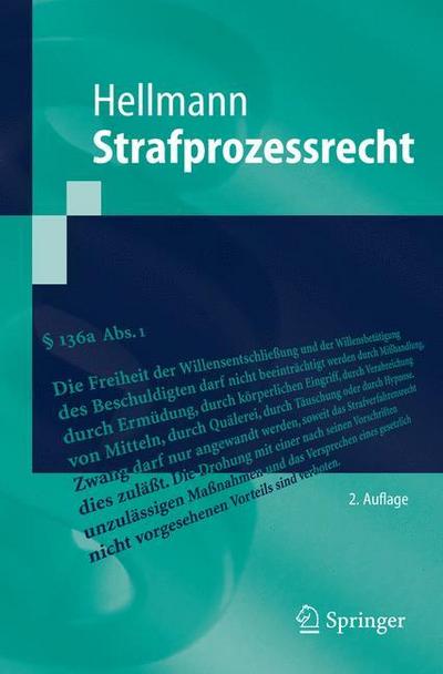 Strafprozessrecht - Uwe Hellmann