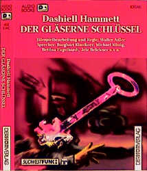 Der gläserne Schlüssel. Audiobook. 2 Cassetten - Hammett, Dashiell