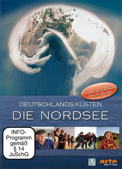 Deutschlands Küsten: Die Nordsee, 2 DVDs : 5 Folgen - Wilfried Hauke