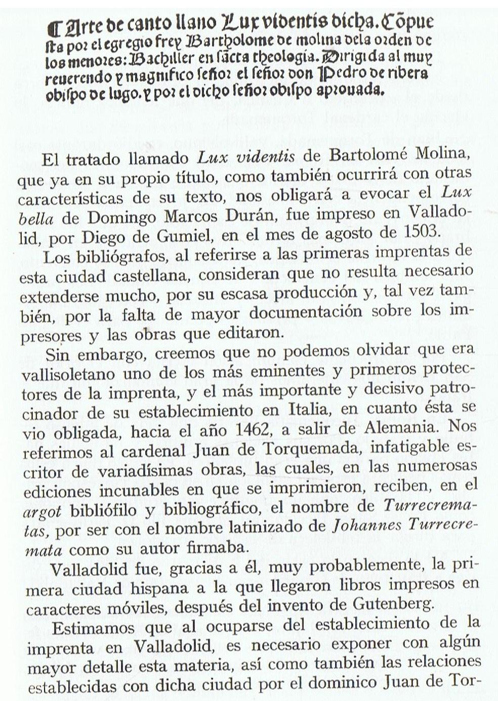 LAS MÁS ANTIGUAS IMPRENTAS MUSICALES HISPÁNAS. V. Los tres tratados de