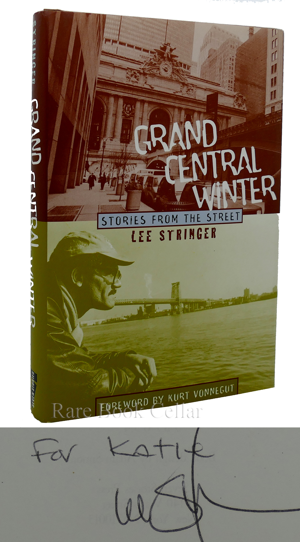 GRAND CENTRAL WINTER Signed 1st - Lee Stringer & Kurt Vonnegut