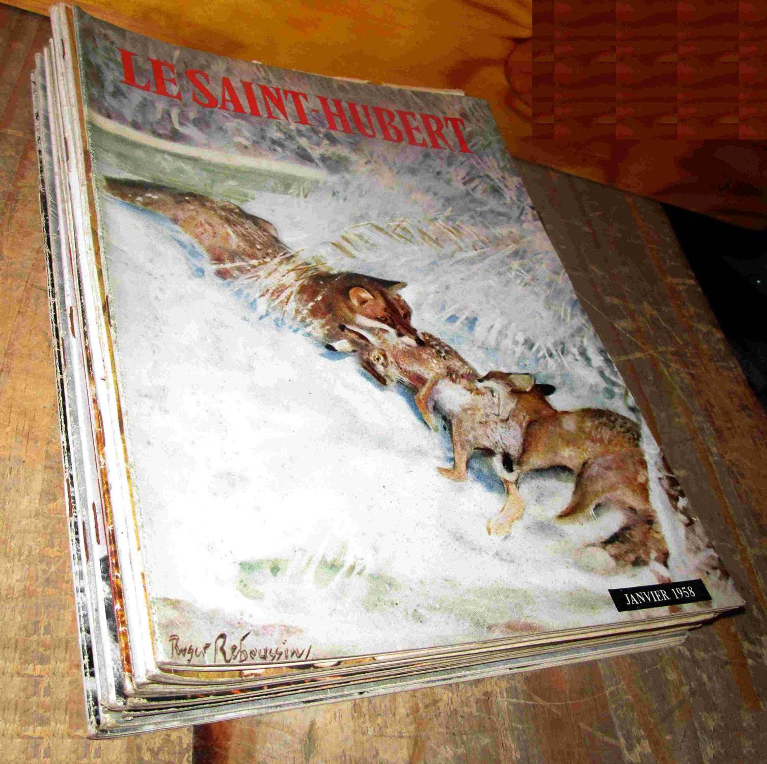 REVUE LE SAINT HUBERT - ANNEE 1958 COMPLETE COLLECTIF [ ]