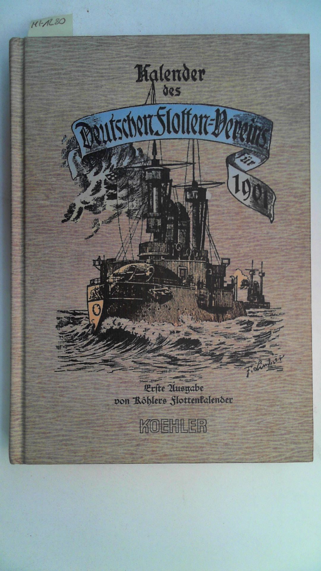 Kalender des deutschen Flottenvereins für 1901.