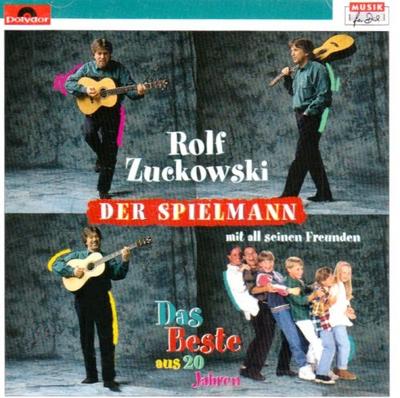Der Spielmann. 2 CDs : Doppel-CD mit 32 Liedern. Mit all seinen Freunden. Das Beste aus 20 Jahren - Rolf Zuckowski