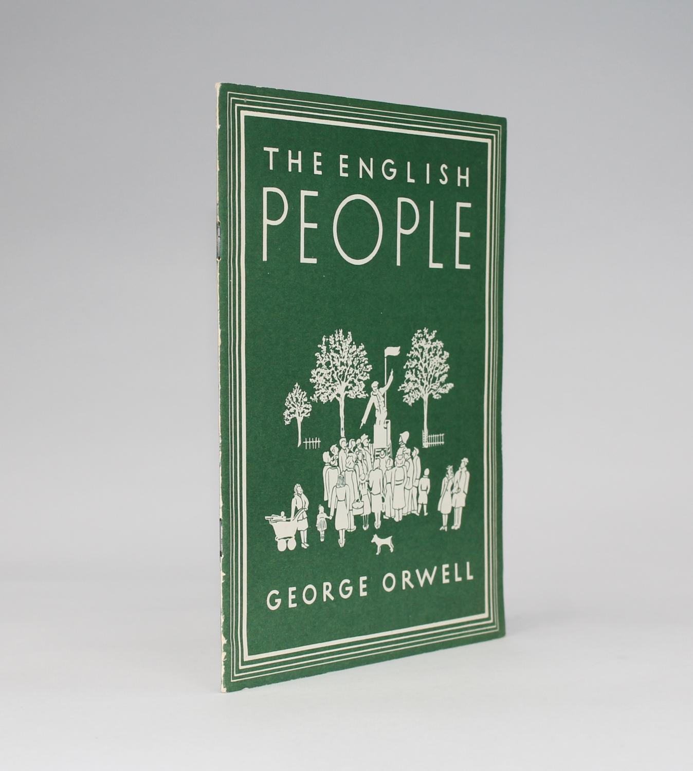 THE ENGLISH PEOPLE von ORWELL, George; pseudonym of BLAIR, Eric Arthur
