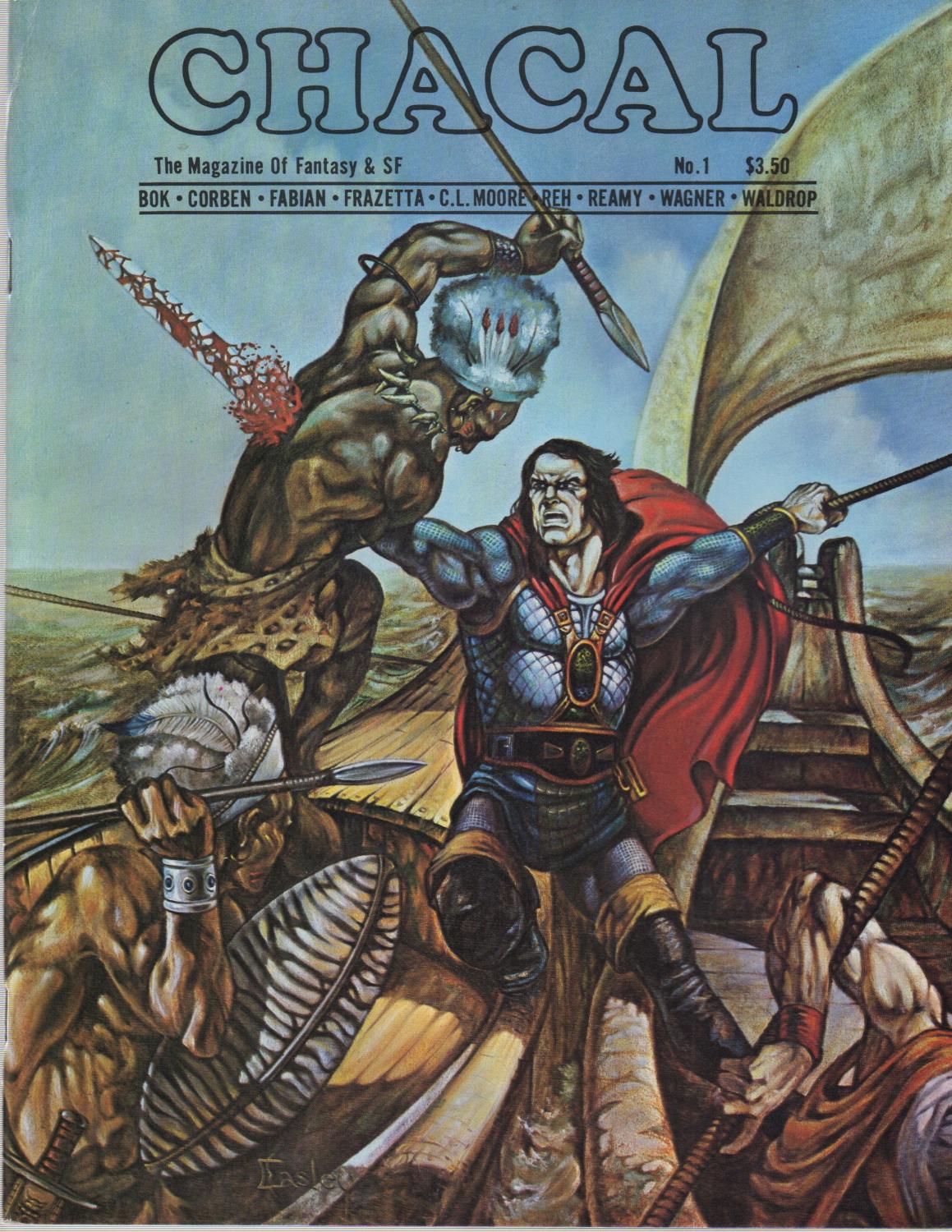 Chacal Science Fiction Fantasy 1 by Byron Roark (ed) (Robert E. Howard