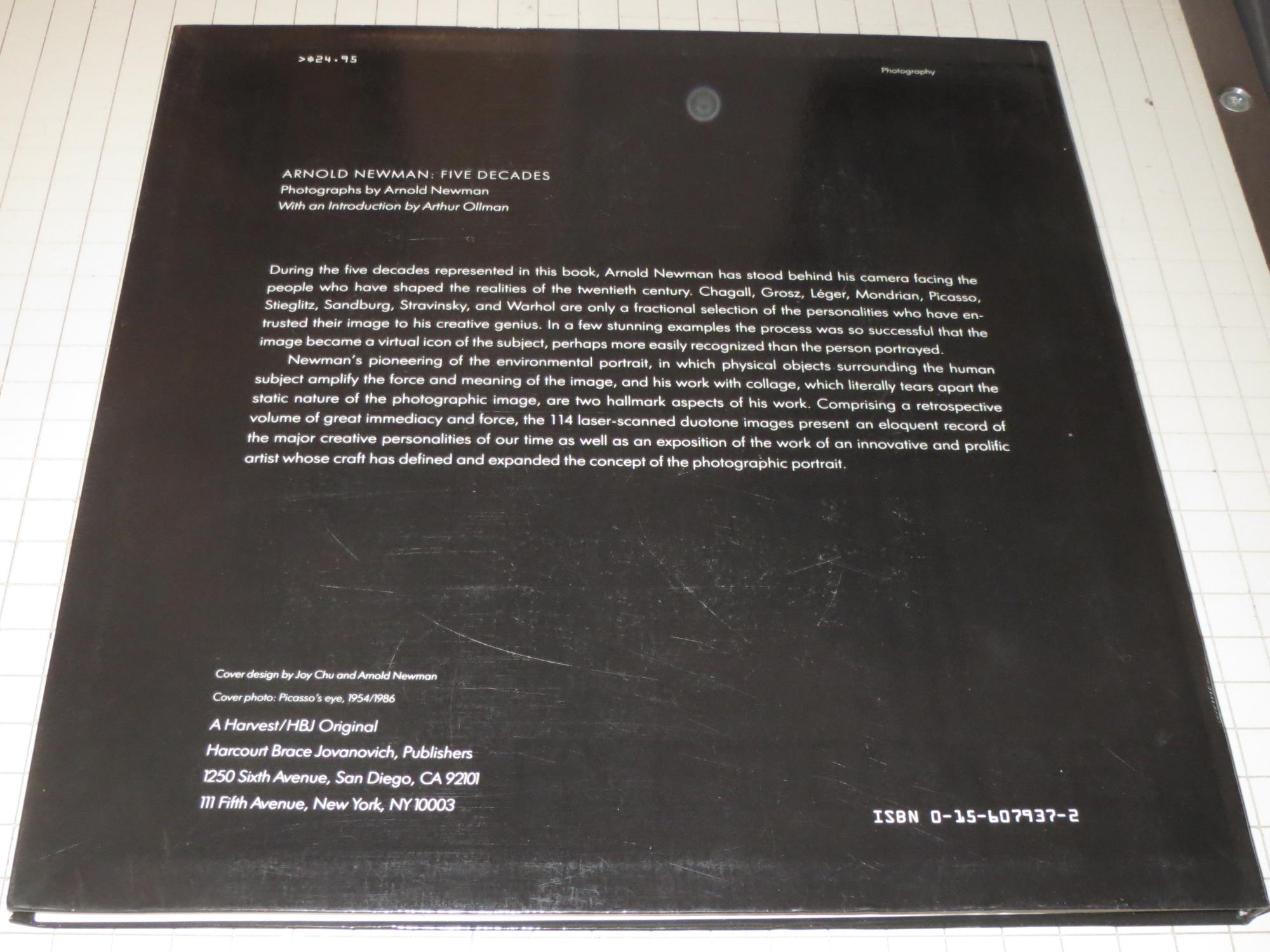 Arnold Newman: Five Decades (Photography) by Arthur Ollman