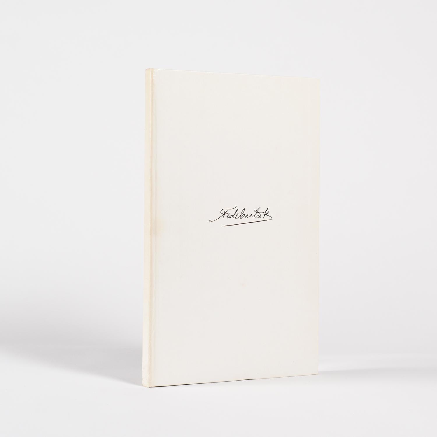 History Will Absolve Me by Fidel Castro Fine Hardcover (1975) RRB