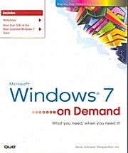 Microsoft Windows 7 on Demand - Inc Perspection Steve Johnson
