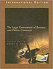 The Legal Environment of Business and Online Commerce [Taschenbuch] by Cheese. - Henry R. Cheeseman
