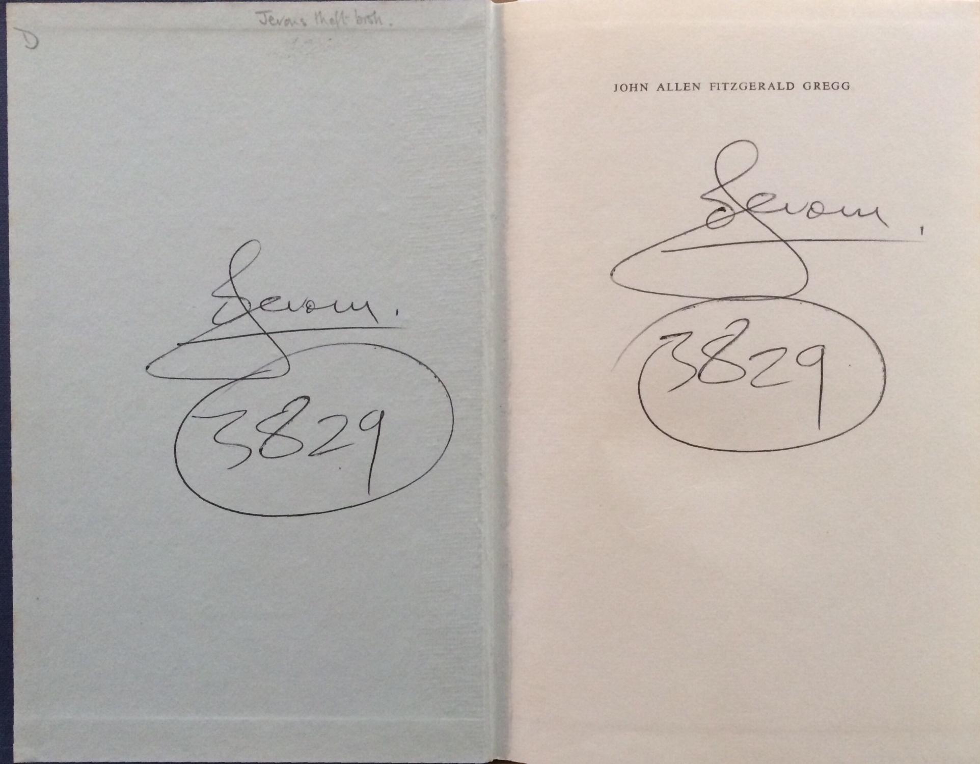 John Allen Fitzgerald Gregg Archbishop by Seaver, George: Very Good