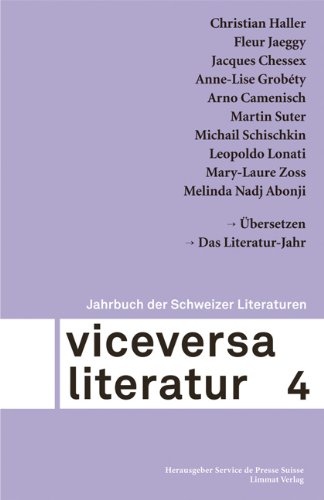 Viceversa literatur 4: Jahrbuch der Schweizer Literaturen