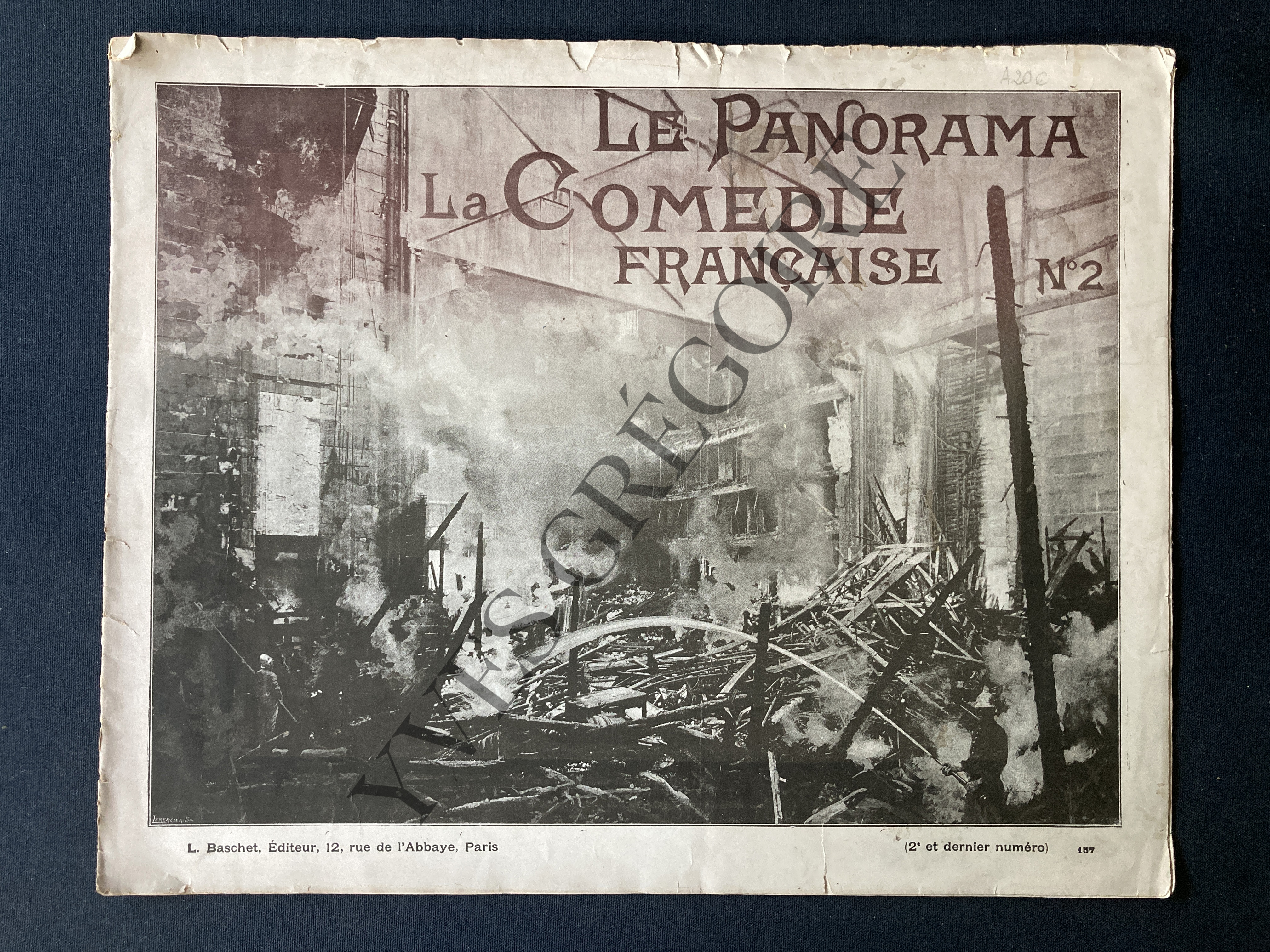 LE PANORAMA-LA COMEDIE FRANCAISE-N°2 [Bon] [Couverture souple]