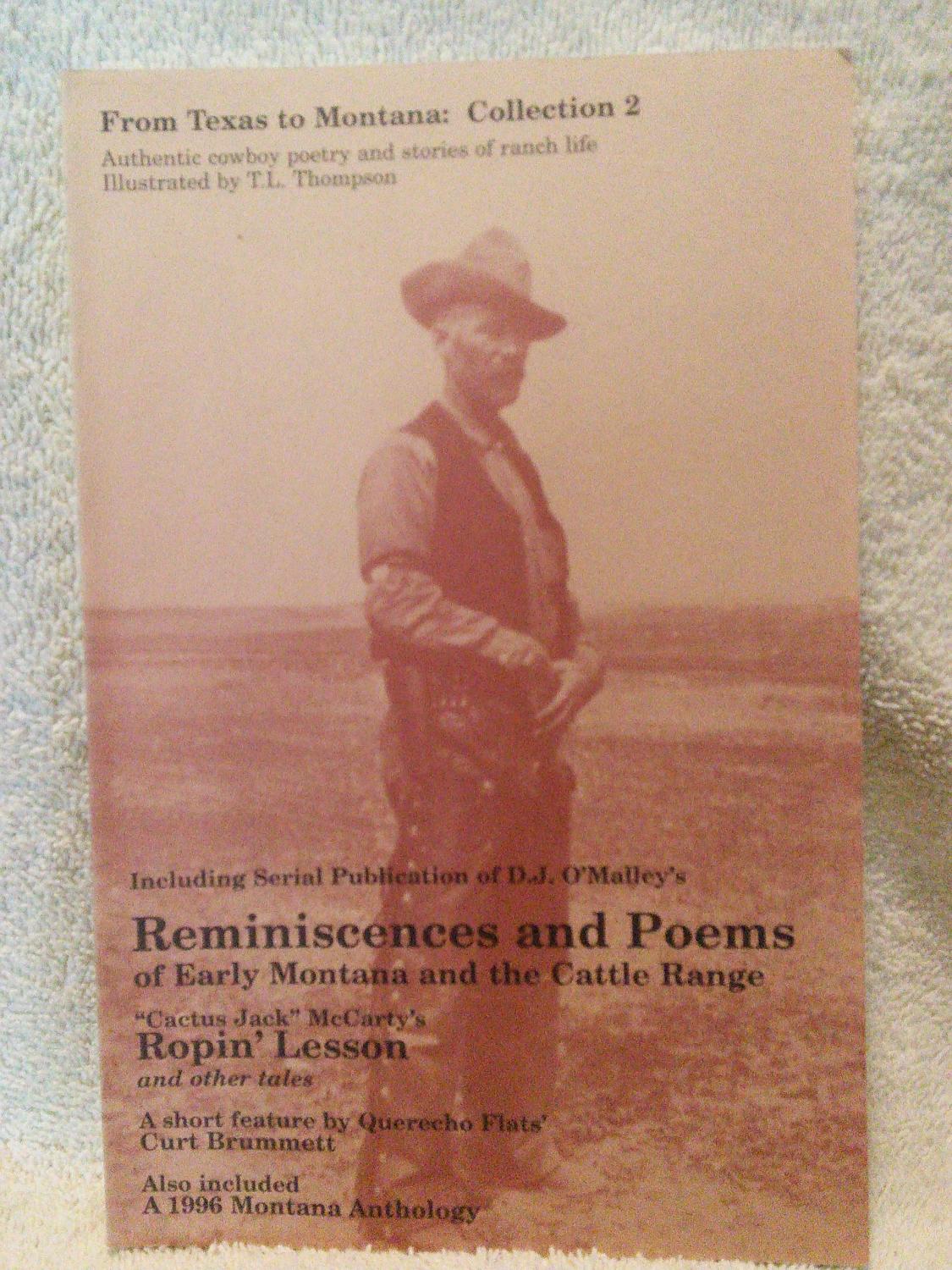From Texas to Montana: Collection 2, Authentic Cowboy Poetry and Stories of Ranch  Life by Edited by Jeff Streeby: As New Soft cover (1996) 1st Edition