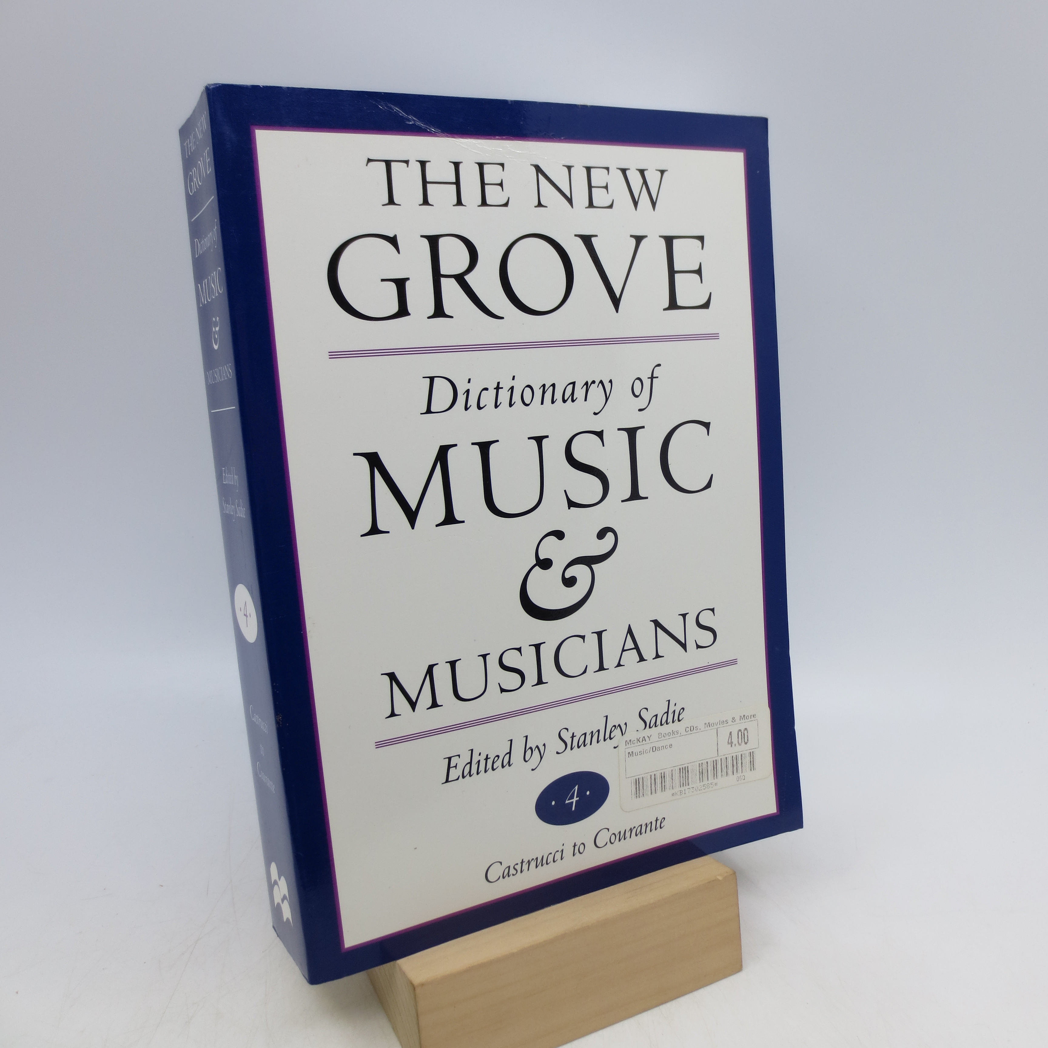 New Grove Dictionary Music – AbeBooks