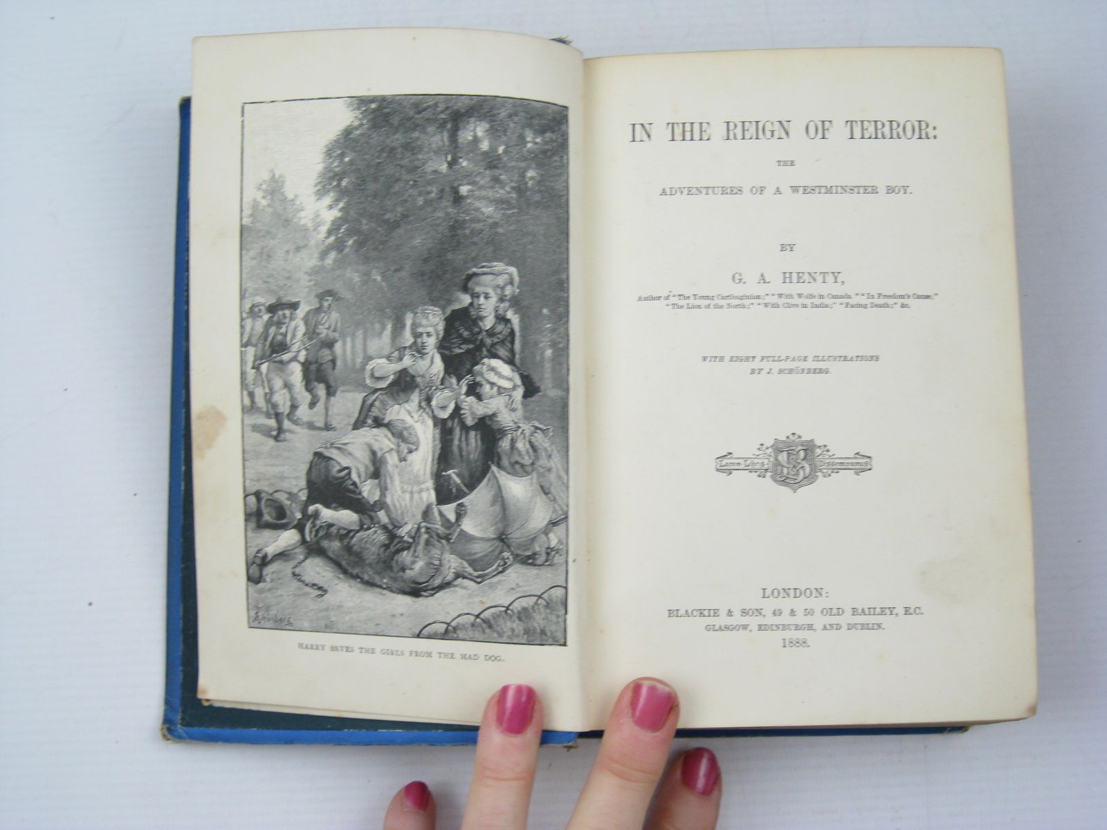 IN THE REIGN OF TERROR by Henty, G.A.: Good Hardback (1888) First ...