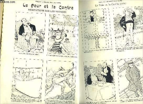 Les Maitres De La Caricature Contemporaine La Vie De Chateau Dessin De Forain Dessin De Willette Dessin D Abel Faivre Le Pour Et Le Contre Meditations Sur Le Voyages