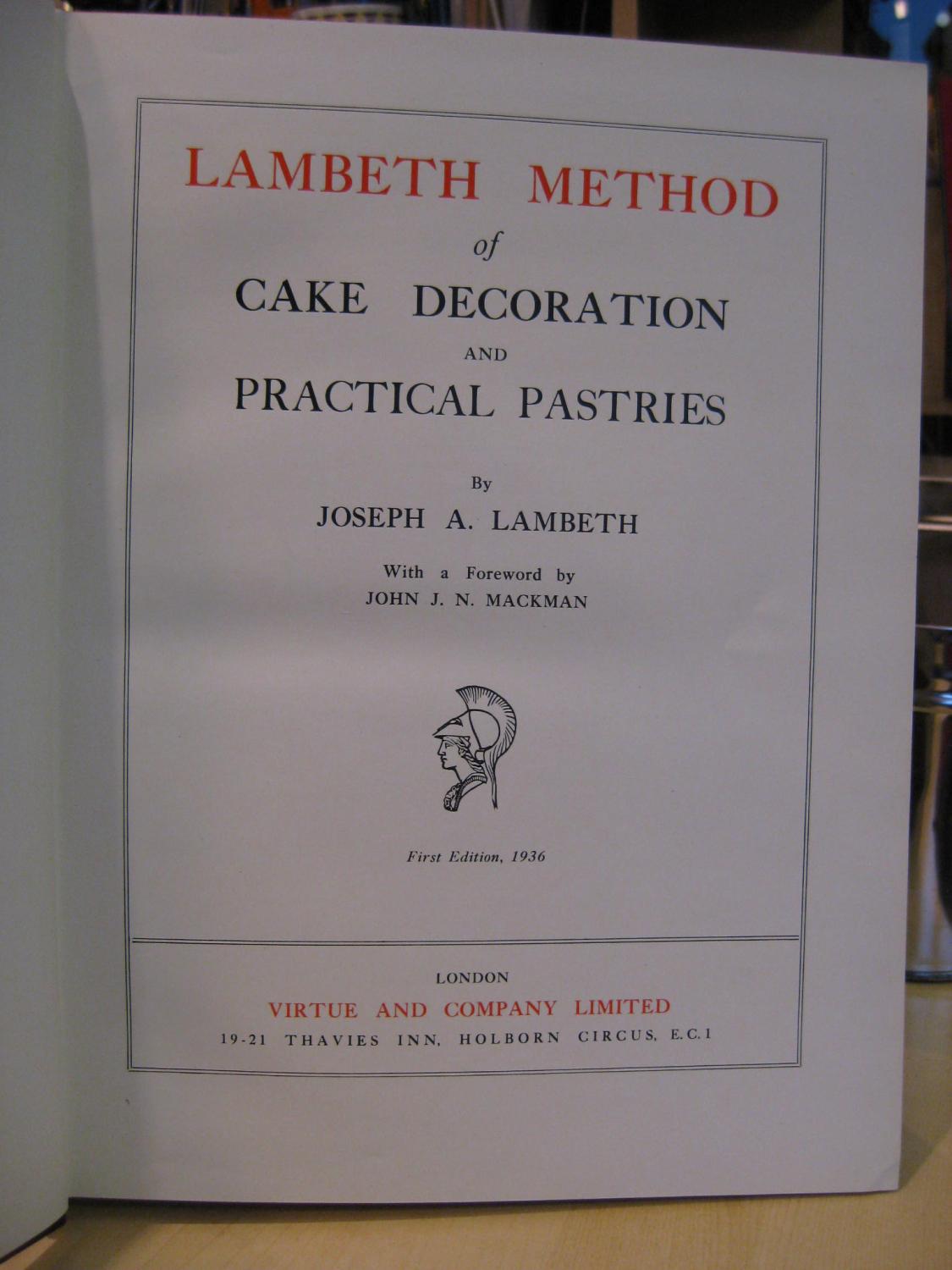 Lambeth Method of Cake Decoration... by Joseph Lambeth 1st Etsy