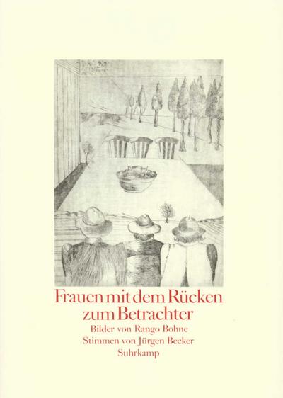 Frauen mit dem Rücken zum Betrachter - Jürgen Becker, Rango Bohne