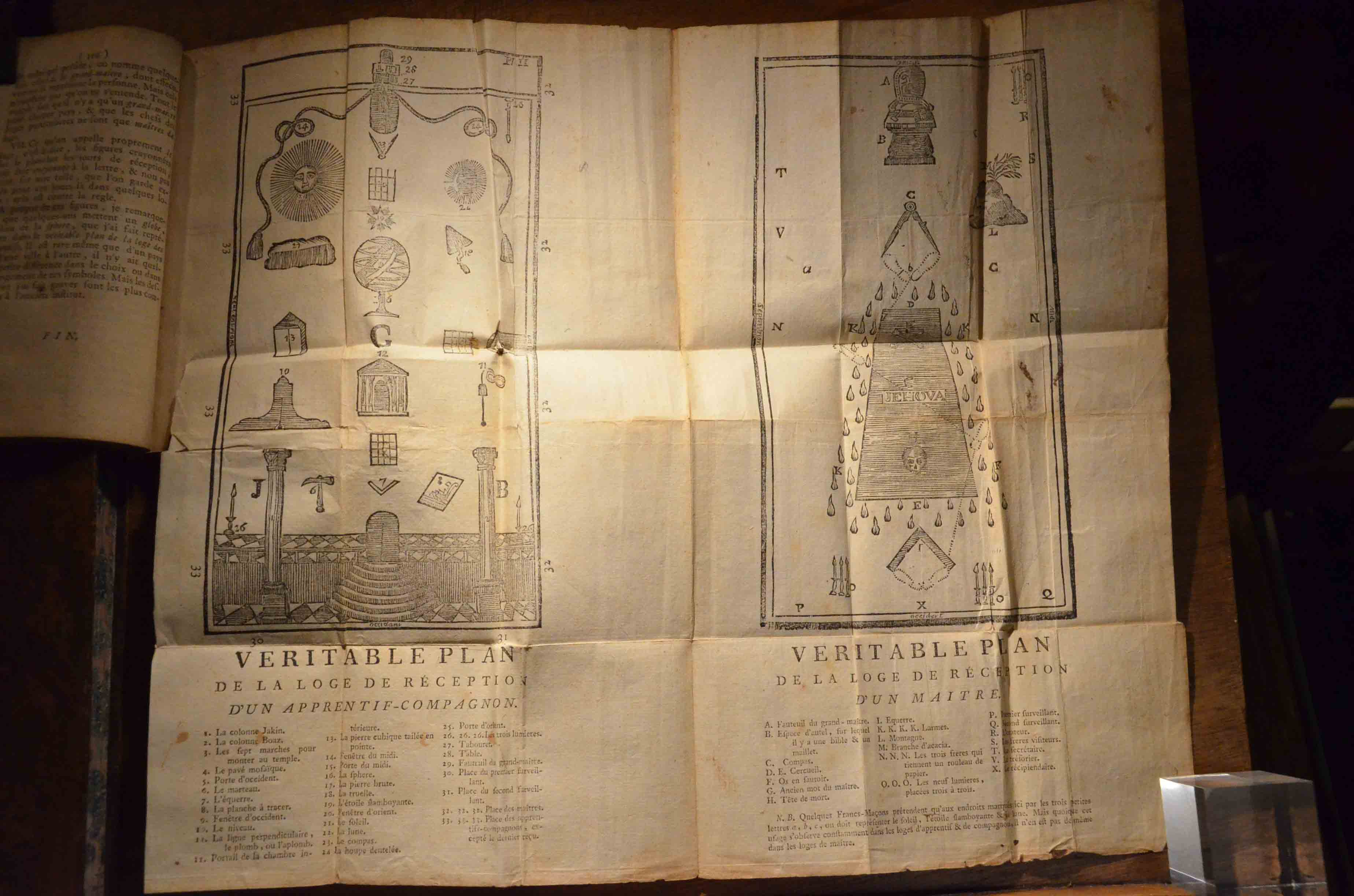 L Ordre Des Francs Macons Trahi Et Leur Secret Revele Suivi De Recueil De Chansons Et Poesies Maconnes Bon Couverture Rigide 1784 L Oeil De Mercure