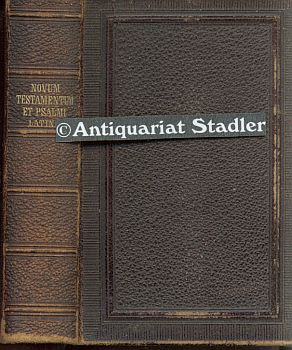 Jesus Christi domini nostri novum testamentum latine. 2 Bände in einem Band. Interprete Theodoro Beza. - Bèze, Théodore de, Immanuel Tremellius und Francois Du Jon