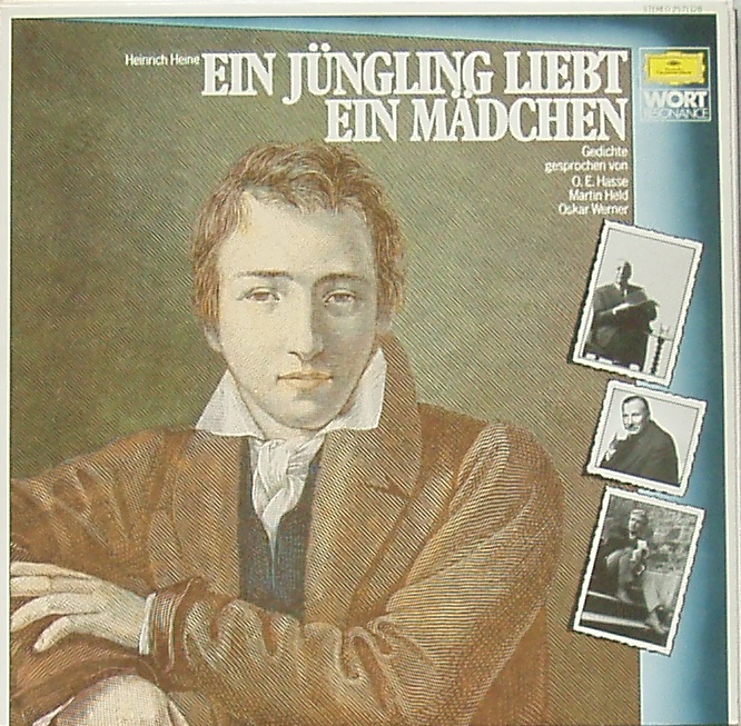Heinrich Heine Ein Junge Liebt Ein Mädchen Interpretation Heinrich Heine: Ein Jüngling liebt ein Mädchen - Gedichte gesprochen
