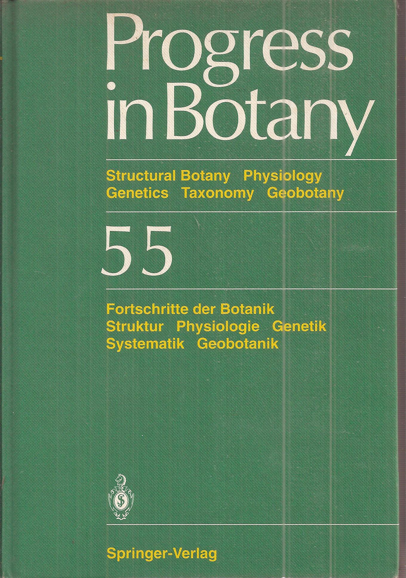 Progress in Botany 55 - Behnke,H.-D.+U.Lüttge+K.Esser+J.W.Kadereit+M.Runge