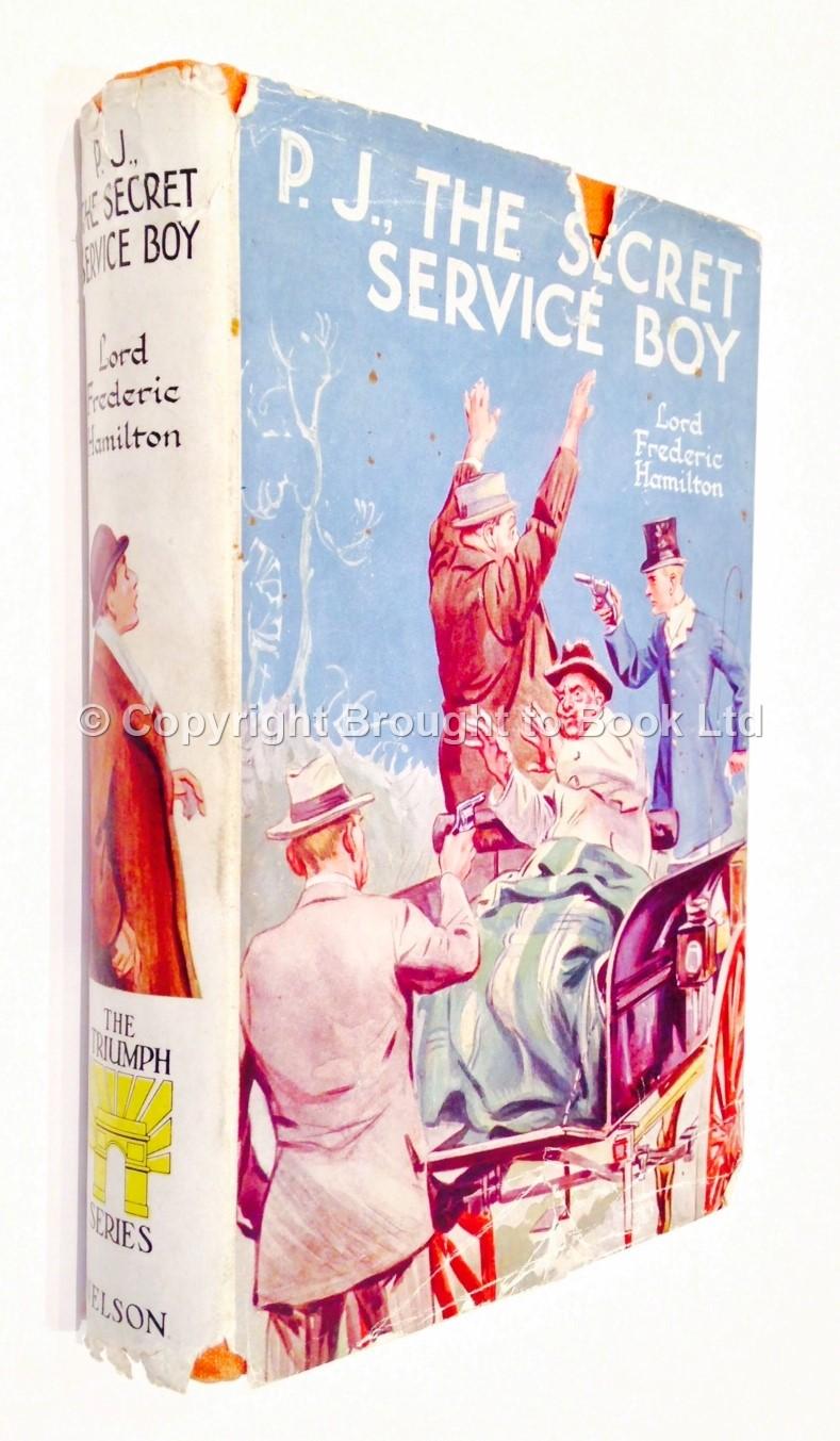 PJ The Secret Service Boy Lord Frederic Hamilton [Near Fine] [Hardcover]