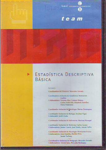 ESTADISTICA DESCRIPTIVA BASICA. CD ROM - TORRADO Mercedes (et alii).