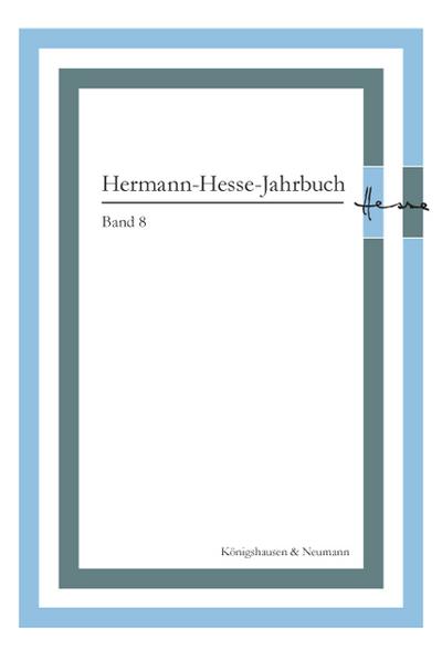 Hermann-Hesse-Jahrbuch, Band 8 - Mauro Ponzi