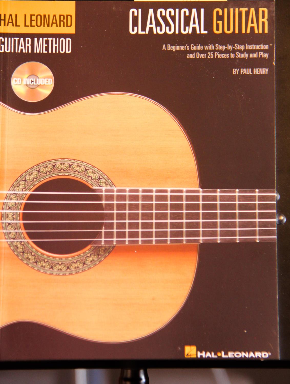 The hal leonard 2024 classical guitar method