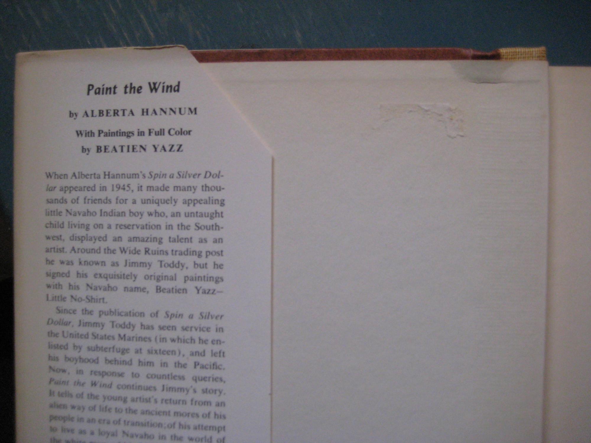 Paint the Wind by Alberta Pierson Hannum Paint the Wind by Alberta Pierson Hannum