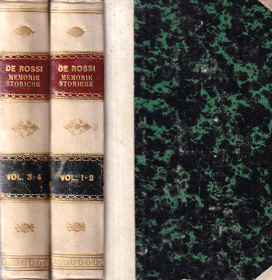 Abebooks Memorie storiche dei principali avvenimenti politici d'Italia seguiti durante il pontificato di Clemente VII (4 volumi - 2 tomi)